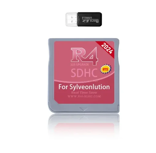 

2024 New Red R4i R4I-SDHC 3DS RTS Red R4 3DS SDHC Upgrade Revolution For DSi For 3DSLL/N3DS/NDSi XL/NDSi/NDSL/NDS