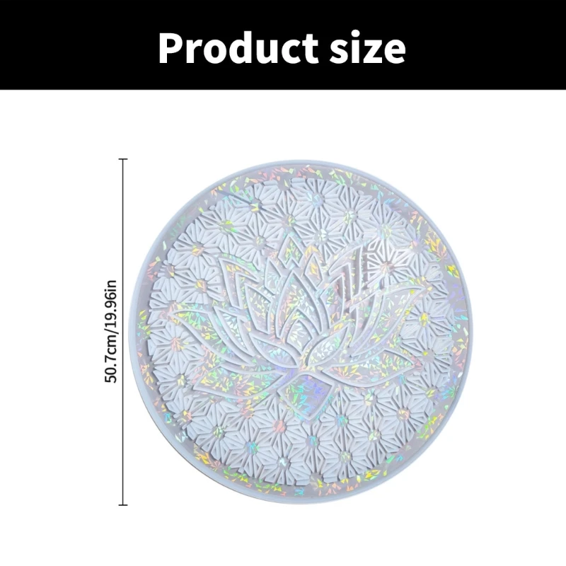 Robustes Silikonharz-Formtablett-Zubehör für einzigartige Lotus-Geschenke