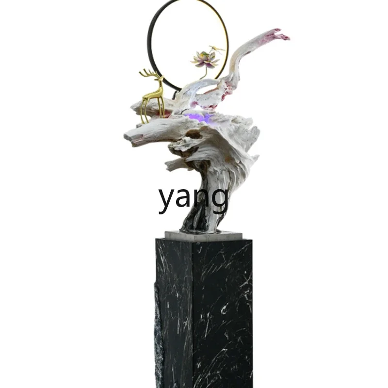 

CX Large Living Room Floor Landscape Hallway Company Simple Water Fountain Circulating Water Modern Light Luxury Ornaments