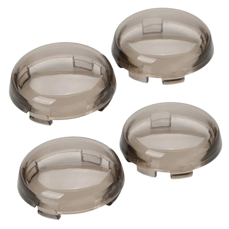 Smoked Turn Signal Lens Covers Lenses For Pack Of 4