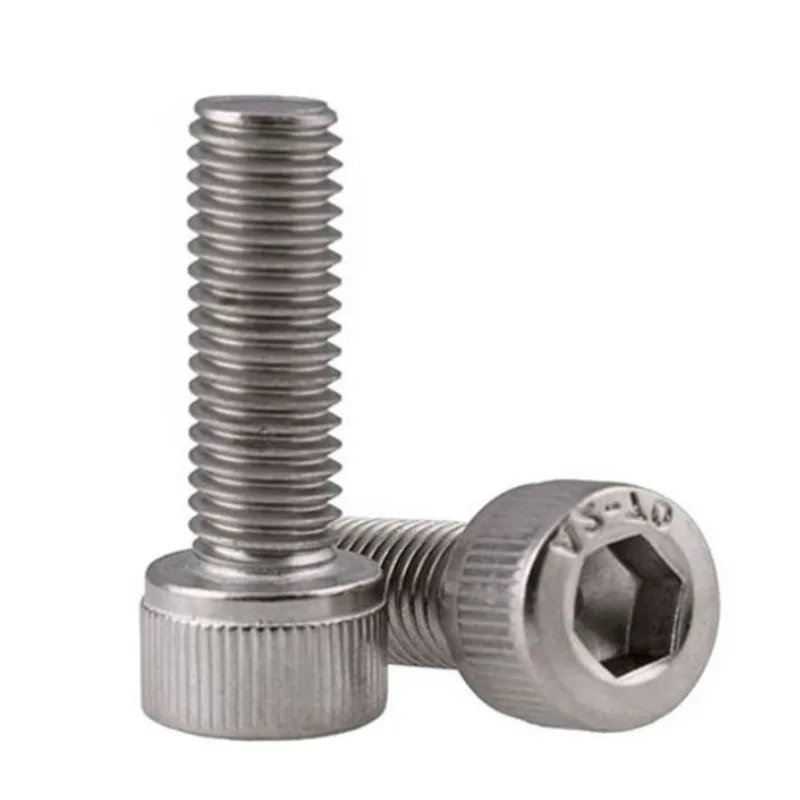 M8 - 1.25 Left Hand Thread Socket Cap Screws Hex Allen Bolts A2 304 Stainless