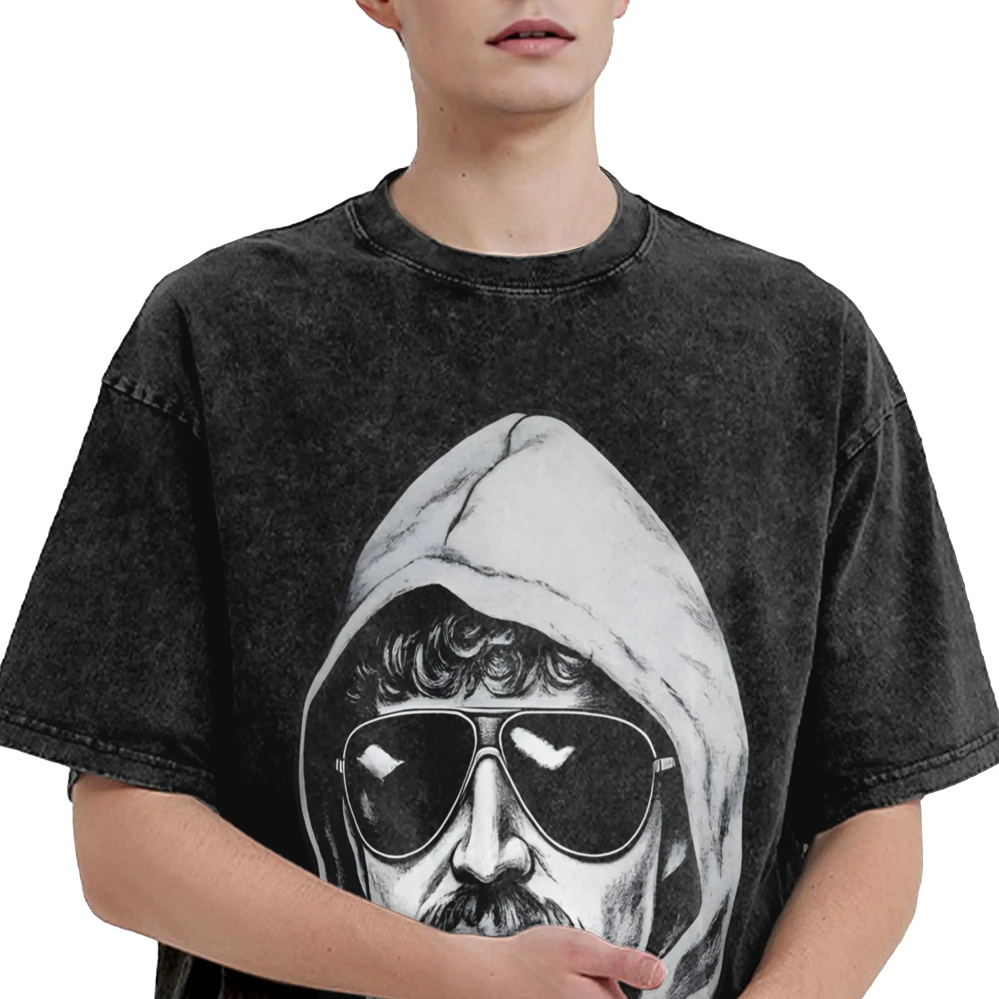 The Unabomber Told Ya Ted Kaczynski  Washed T Shirts Streetwear Hip Hop Novelty T-Shirt  Tees Tops Men Women Short Sleeve