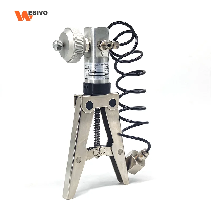 High Accuracy Vacuum Pressure Calibration Pump Handheld Pressure Calibrator 25 Bar