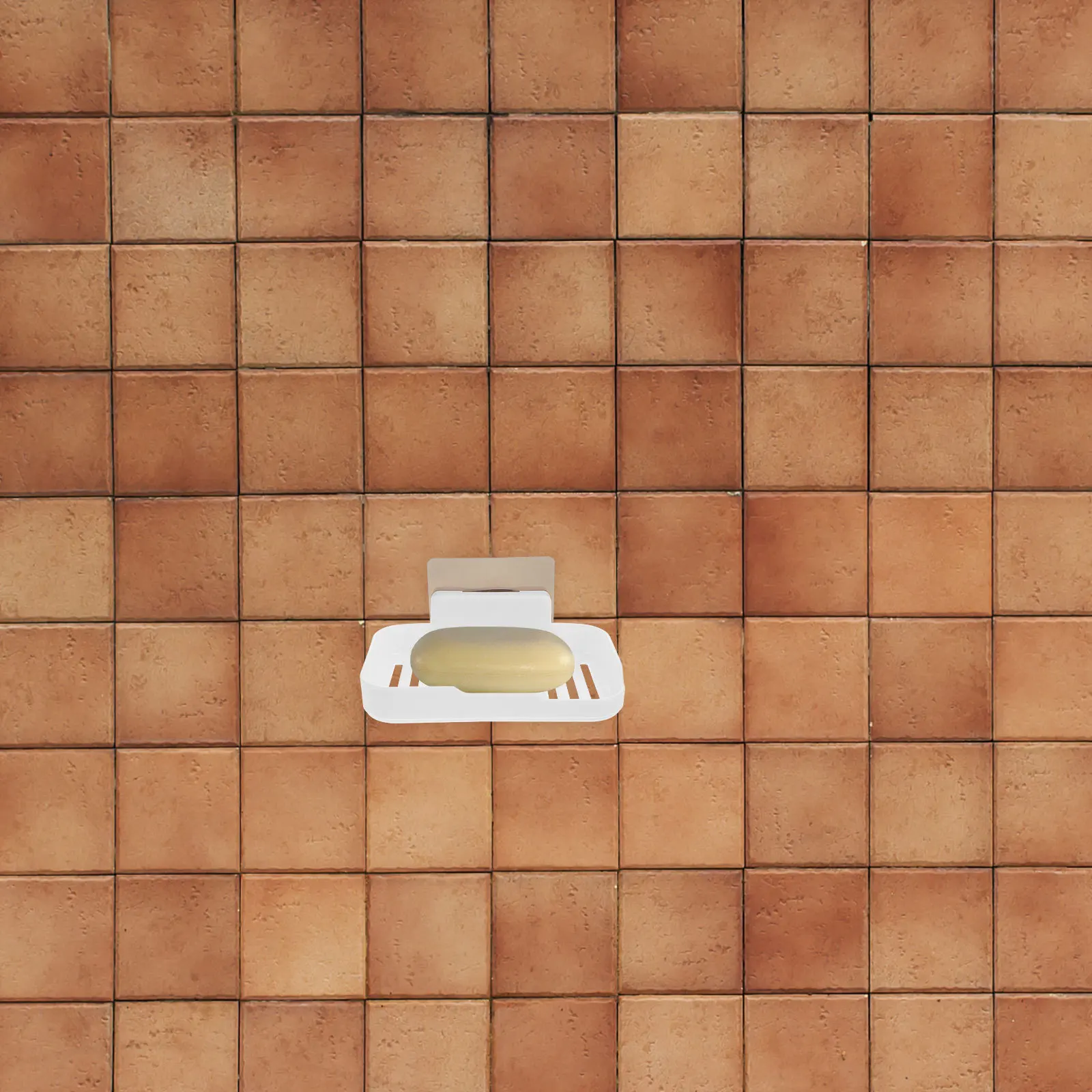 

Alipis 2Pcs No Drill Waterproof Soap Holder for Shower Wall Space Saving Bathroom Organizer for Shampoo Bars