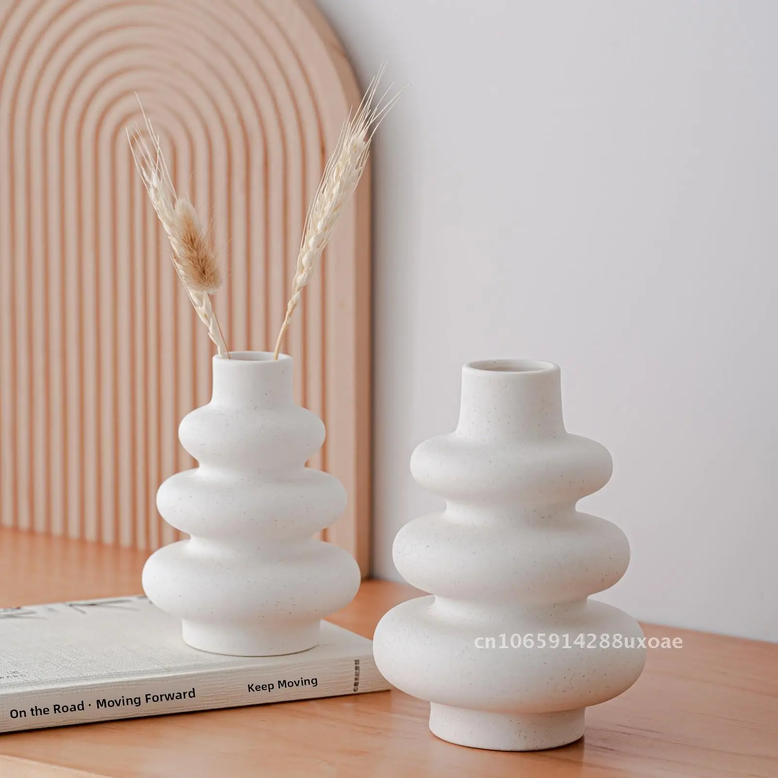 

Modern minimalist dry vase ceramic vase home decoration living room dining room flower arrangement decoration