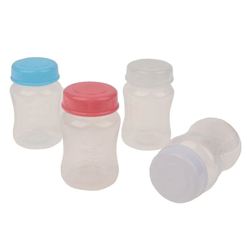 180ml Breast Milk Storage Bottle Wide Neck Infant Newborn Food Freezer Fresh Cup Breast Milk Storage Bottle