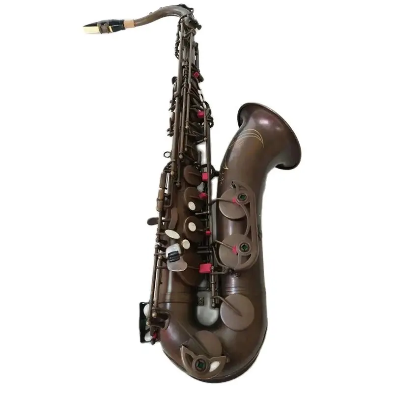 

NEW Mark VI Saxophone High Quality Tenor Saxophone 95% Copy Instruments Antique copper simulation Brass Saxophone With Case