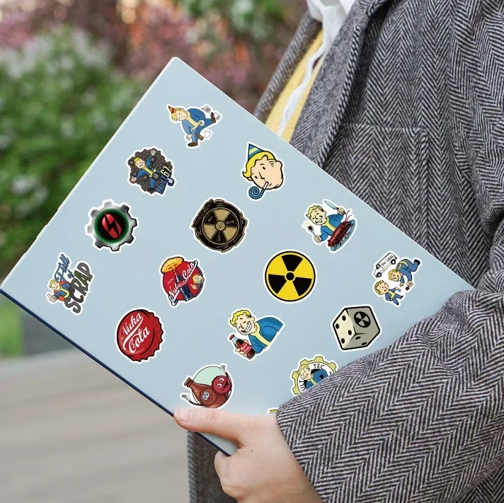 100 قطعة لعبة لعب الأدوار قبو إشعاعي رائع ديكور لوح التزلج صندوق أدوات السيارة ملصق الكمبيوتر