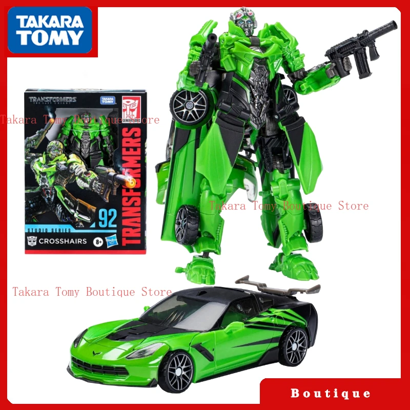 In Stock Takara Transformers Toys Studio Series Deluxe Class SS-92 Crosshairs Action Figures Autobots Hobbies Gifts Collectible