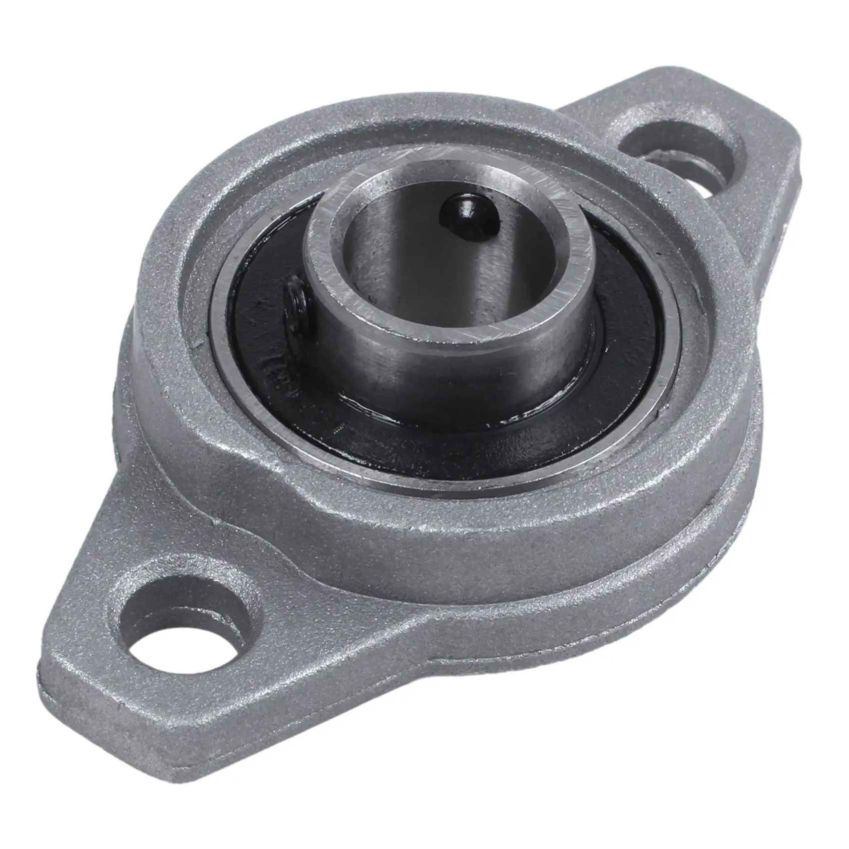 【LAST CHANCE】10X FL001 Zinc Alloy 12Mm Bore Self Aligning Pillow Block Bearing Flange