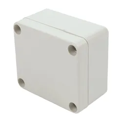 Elektronica-behuizing ABS Elektronica-projectdoos voor gebruik binnenshuis Flexibele maatopties voor aanpassing van connectoren