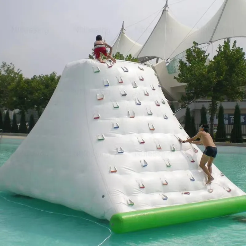 Customize different sizes of PVC water park games inflatable iceberg water sports