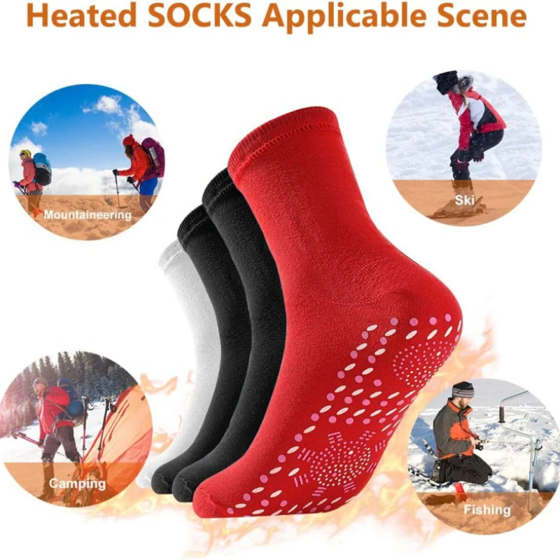 Tourmaline Slimming Health Sock Self Heating SocksMagnetic Self-Heating SocksFoot Massage Thermotherapeutic Sock New