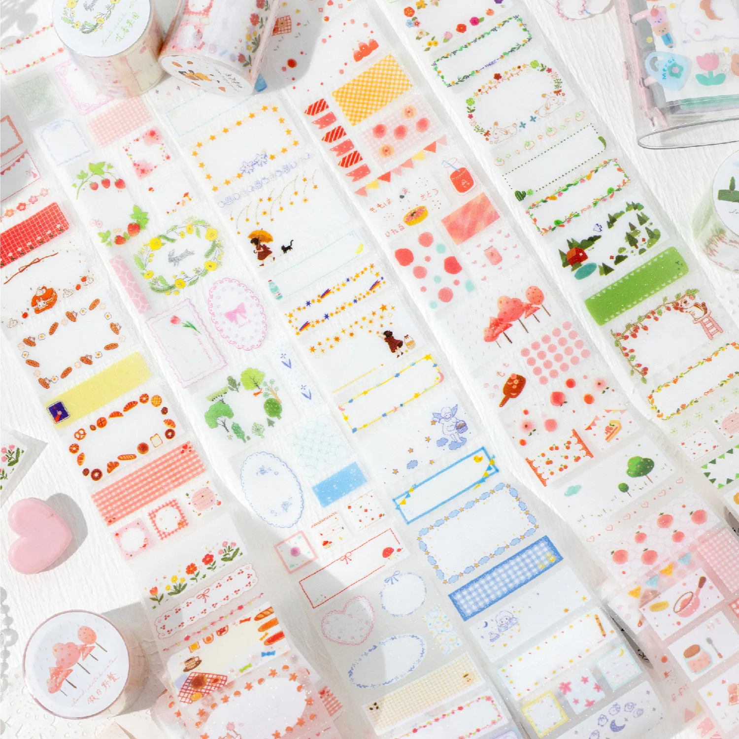 

1pcs DIY Decoration Adhesive Tapes Japanese Hua Yun Xiao Jian Washi Tapes Masking Tapes stickers stationery