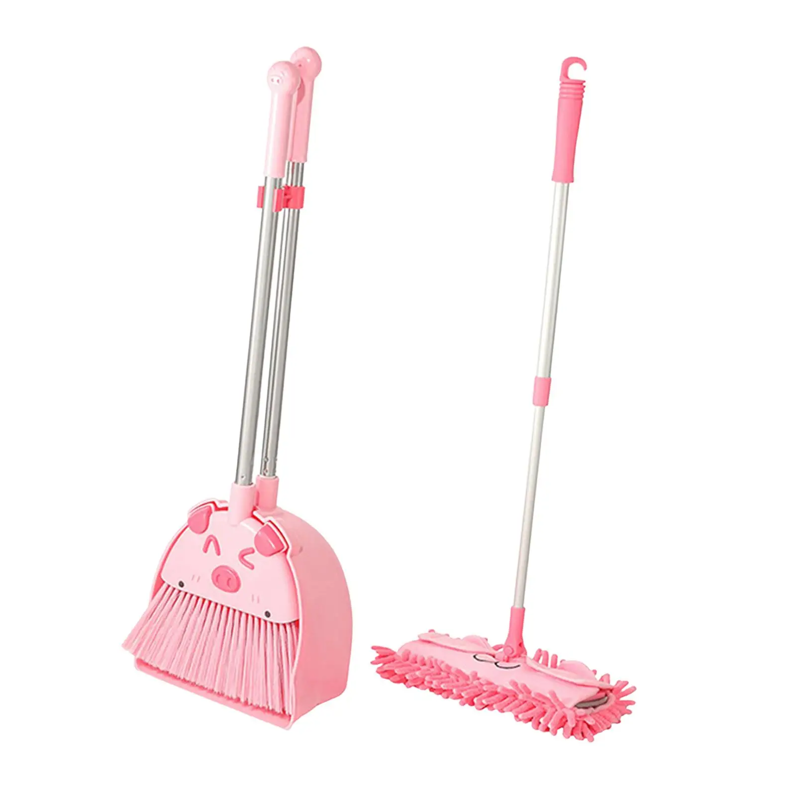 Kids Cleaning Toy Set Toddlers Broom Set Little Housekeeping Helper Set for Kindergarten Preschool