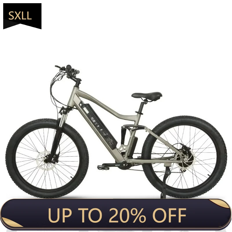 

Электровелосипед SXLL высокого качества, горный электровелосипед с полной подвеской, рама из алюминиевого сплава.