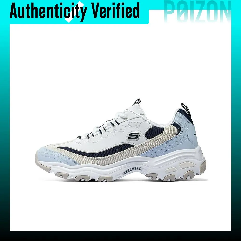 Skechers D'Lites 1.0 Low top Chunky Sneakers Men's Blue White 894282-NTNV
