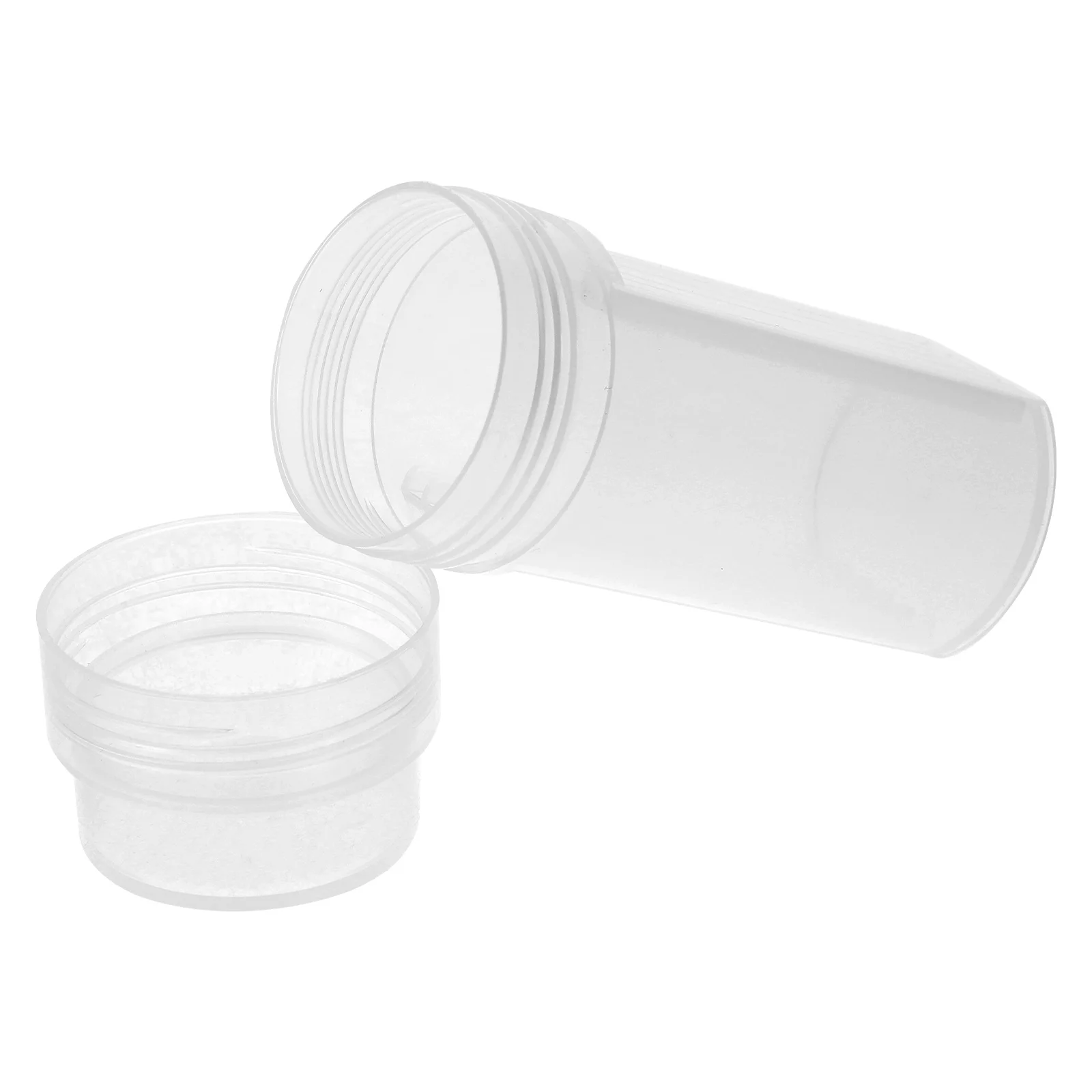 Highly Transparent Dyeing Vat Holder Laboratory Slide Staining Jar Plastic Test Tube Glass Slides Microscope Student Jars