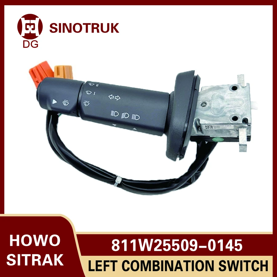 

SINOTRUK Грузовик T5G Sitrak C7H Запчасти 811W25509-0145 Комбинированный переключатель