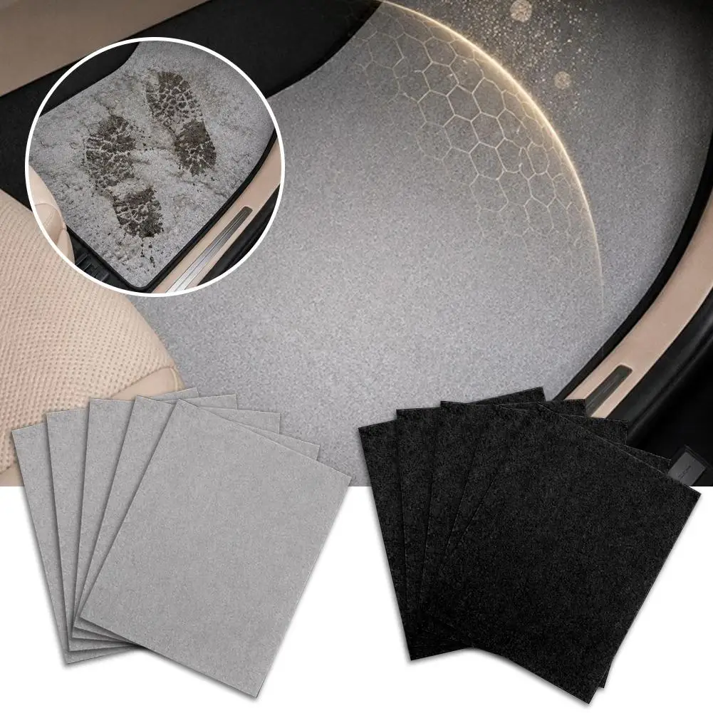 20PCS Disposable Car Floor Mats Disposable Anti Dirt Pad Inside The Car Rainy Days No Need To Wash Thickened Waterproof And Mud