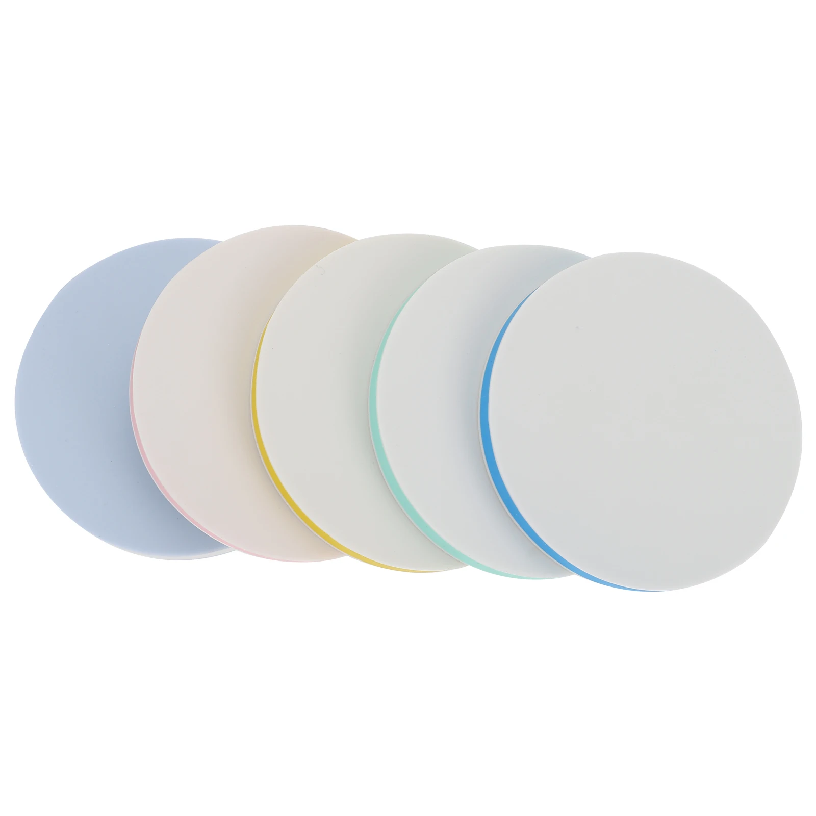 5pcs Rubber Carving Blocks Smooth Edged DIY H made Material Lightweight Portable Storage Rubber Stamp Accessories