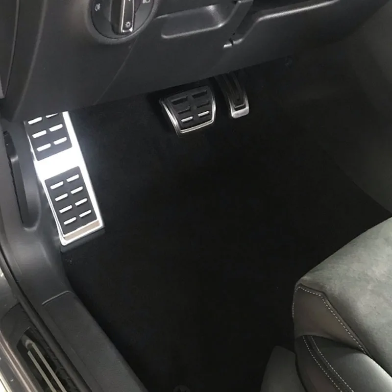 Pokrywa pedału do Skoda Karoq 2017 2018 2019 2020 2021 pedały gazu obejmuje pedały hamulca LHD podnóżek klocki akcesoria