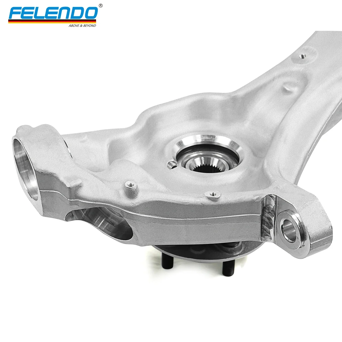 Felendo Rodamiento de rueda de cubo de nudillo de dirección de husillo delantero derecho e izquierdo para Range Rover 2013 OEM LR 040119   LR LR 078150   LR LR 078376