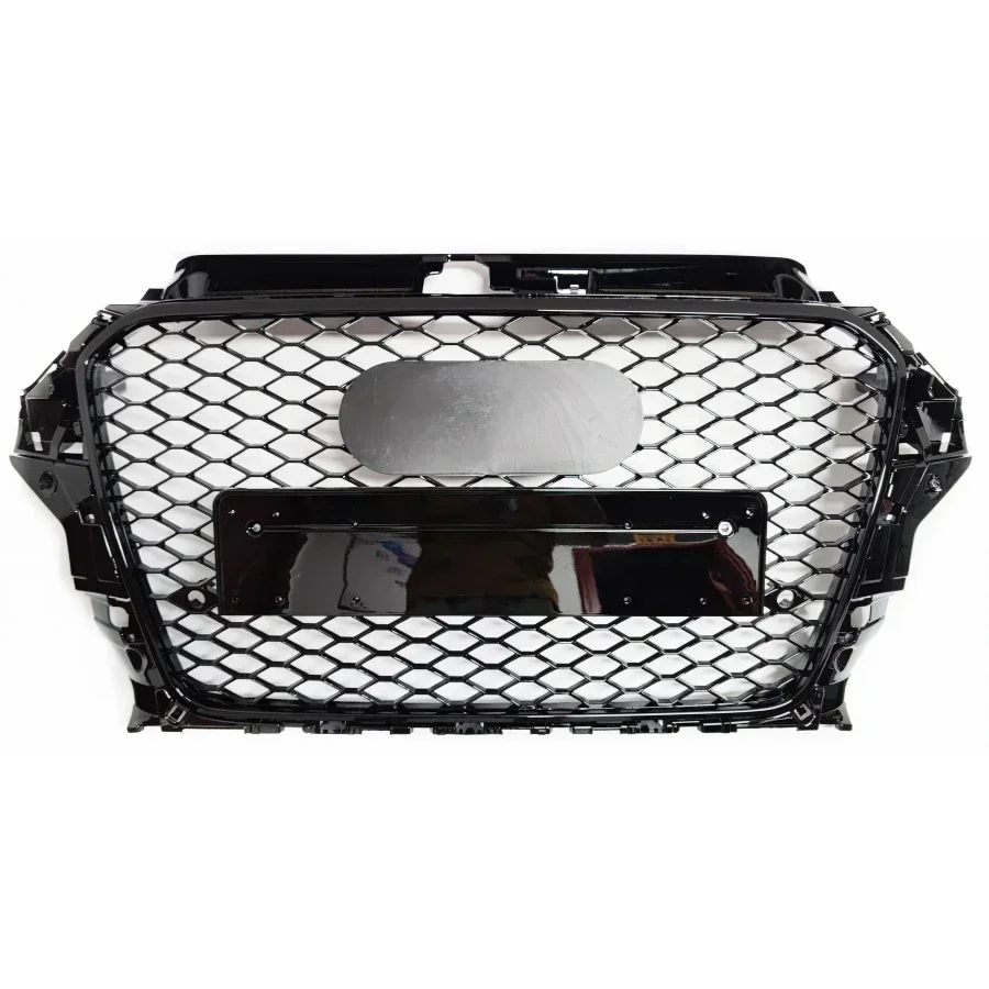 

Honeycomb Grill Mesh for A3/S3 8V 2014 2015 2016 RS3 Hex Mesh Front Bumper Hood Grille New