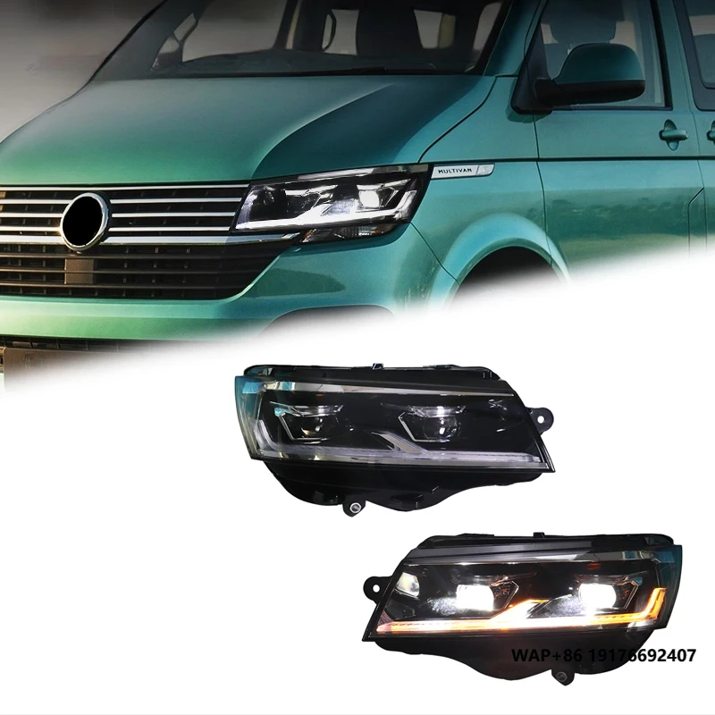 

FT Car Lights for VW Multivan T6.1 2019-2024 Caravelle LED Projetor Headlamp Daytime Running Light Automotive Accessories