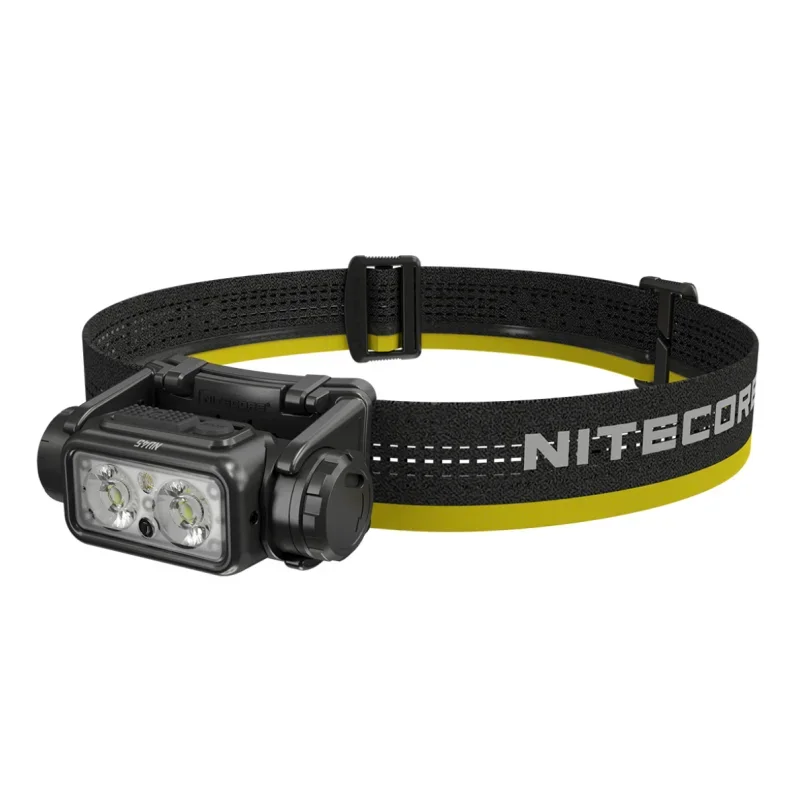 Nitecore nu45-c充電式ヘッドランプ,1700ルーメン,8 x nitelab,バッテリー内蔵,4000mah