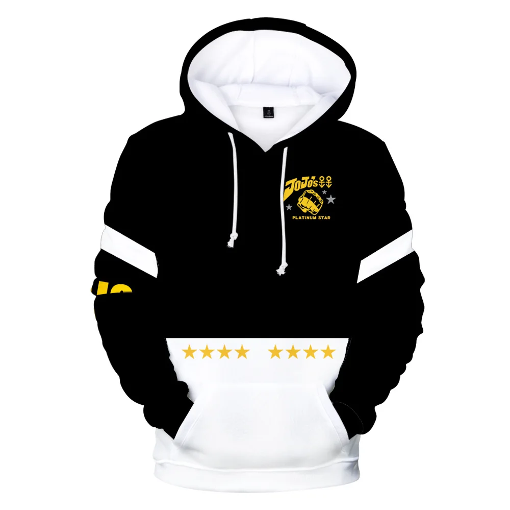 

Fashion 3D Anime JoJo's Bizarre Adventure Hoodies Men Women Unisex Sweatshirt Kids Pullovers Autumn Casual Boys Girls Streetwear