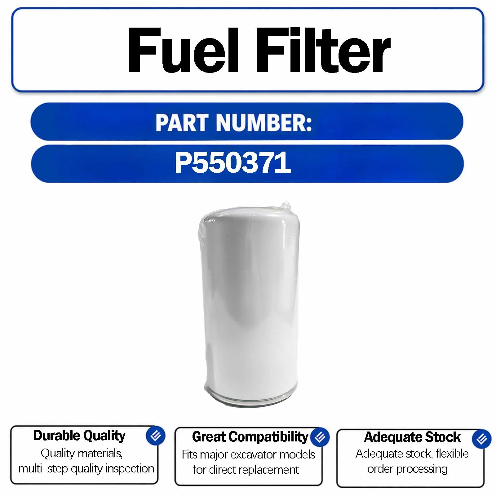 Ölfilter JM-2065 für Doosan DX140LC DX150-9C DX150LC-9 DX150LC-9C DX180LC DX215-9C DX220LC-9C DX225LC DX225NLC DX230LC-9C