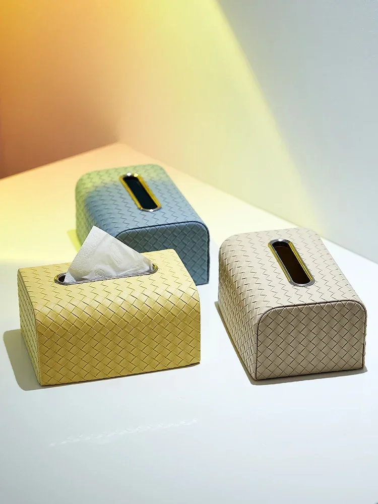 Tissue Box, Luxurious Living Room, Paper Drawer, Storage Box, Creative, Modern, and Minimalist