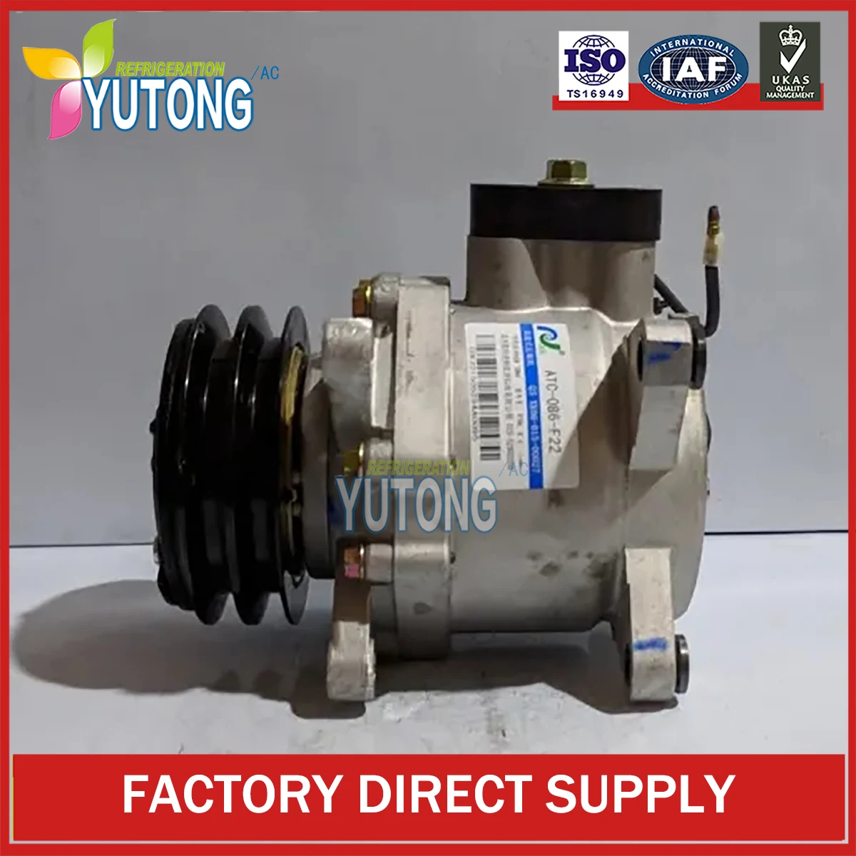 ATC-086-F22 Air conditioning AC compressor for Foton Sap pickup