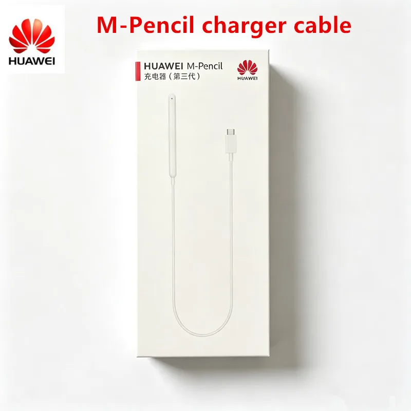 Huawei M-Pencil 第3世代 純正充電器・替え芯・元箱付き オリジナルHuawei M-Pencil第2世代・第3世代充電ケーブル Matepad磁気