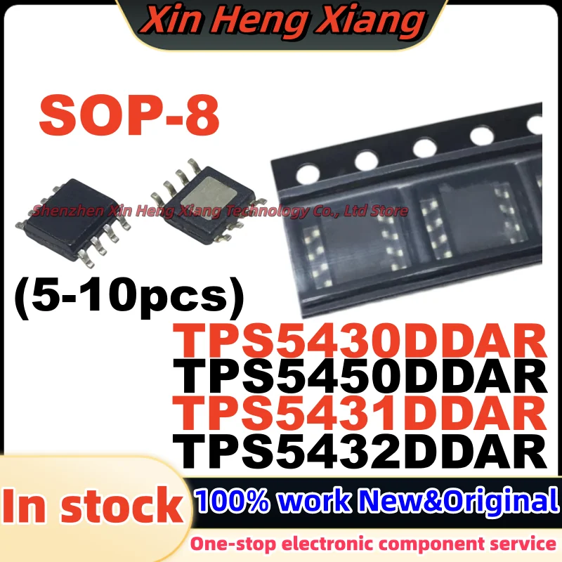 (5-10Pcs) 5430 TPS5430 TPS5430DDAR 5431 TPS5431 TPS5431DDAR 5432 TPS5432 TPS5432DDAR 5450 TPS5450 TPS5450DDAR SOP-8