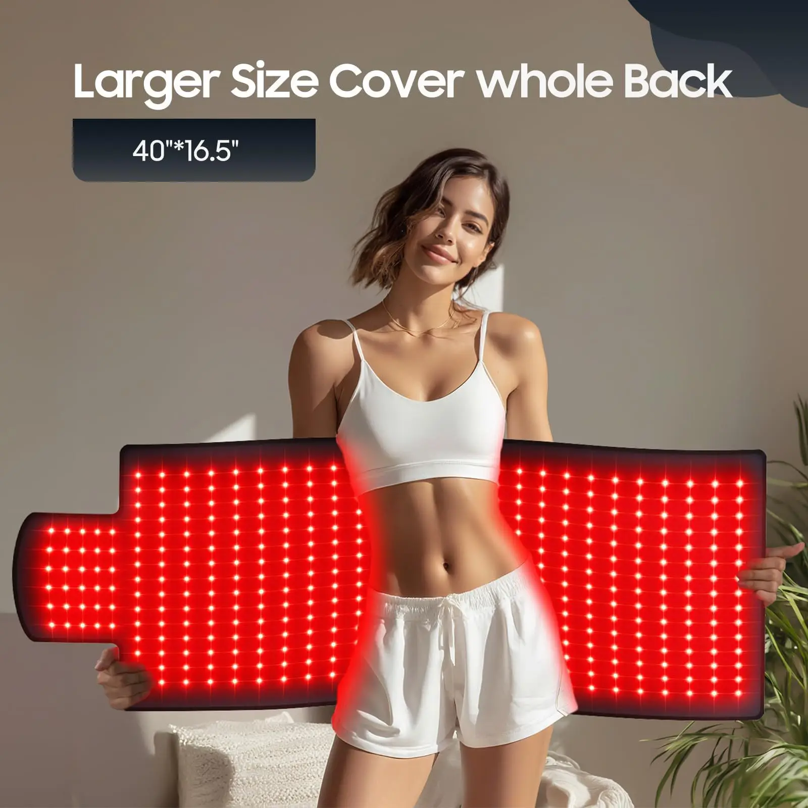 Large Red Light Therapy Pad with 420 LEDs