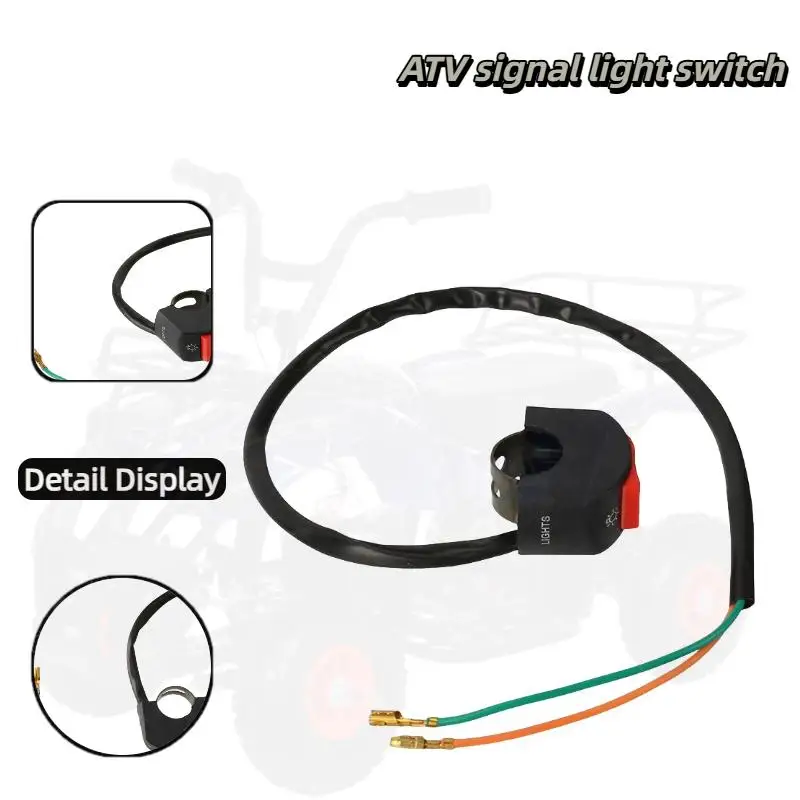 

ATV off-road go kart and electric signal light switch are suitable for motorcycle go kart accessory assembly