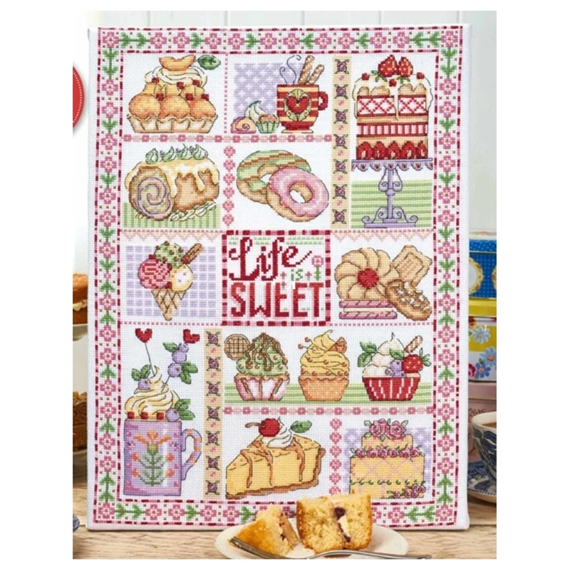 

4642 ross Stitch Kits Sets For Embroidery Cross-stitch Cross Stitch Complete Kit Stich Cross Stitch Set Needle Arts & Craft