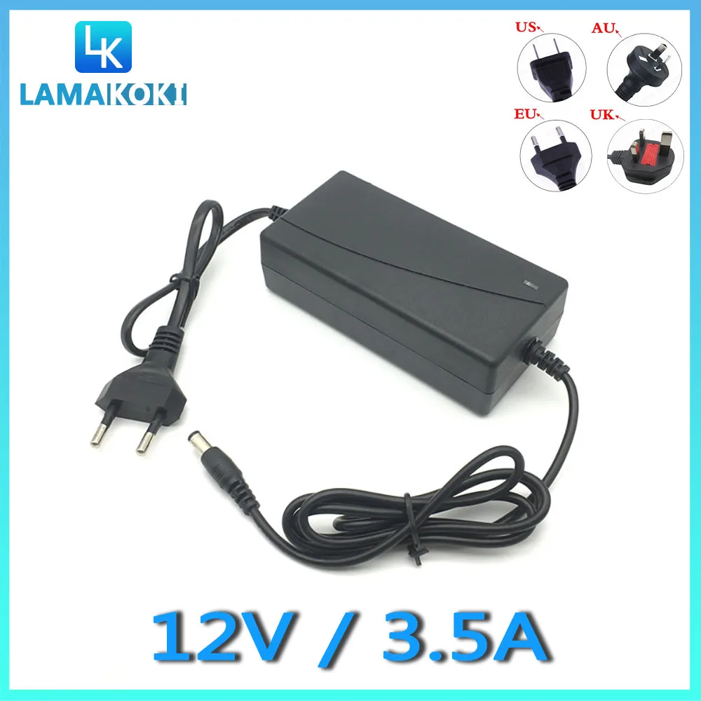 12V 3.5A LCD Monitor Desktop Computer Power Adapter 12V 3500MA DC Voltage Regulator Adapter