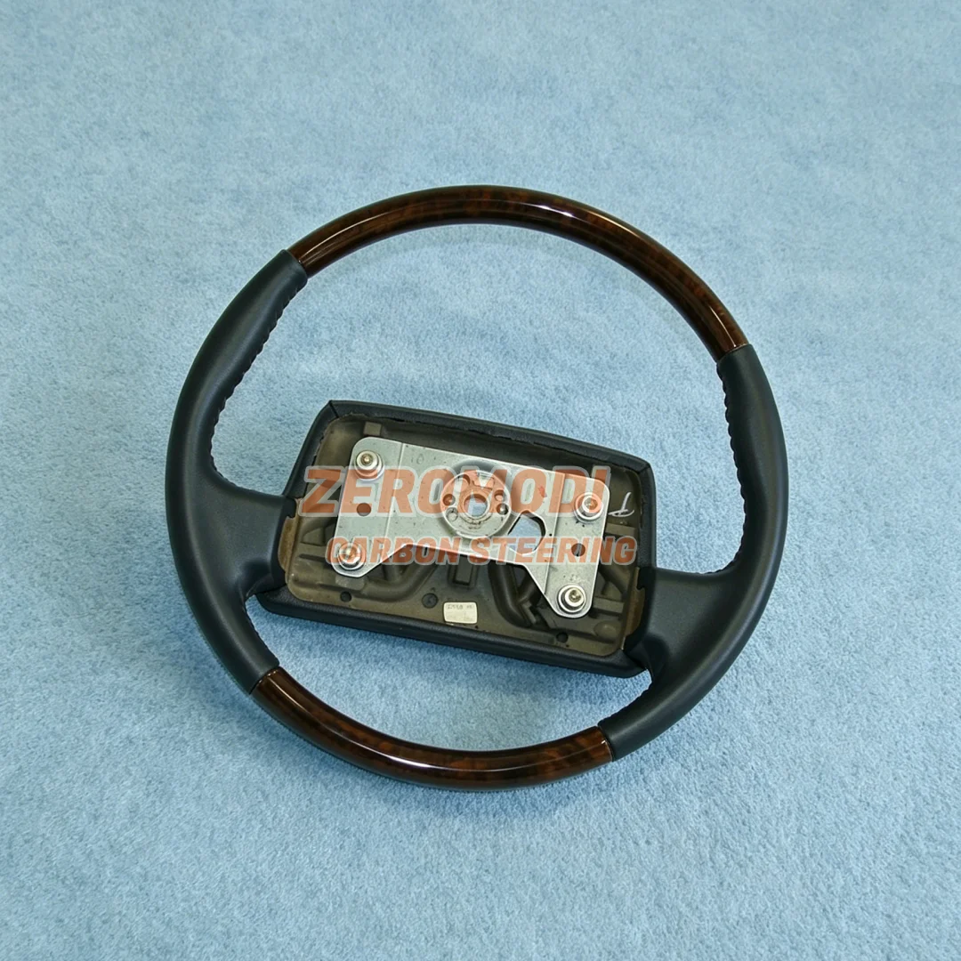 Wood Steering Wheel Car Interior Modified Part Direct Fit for Cadillac Deville 1994 1995
