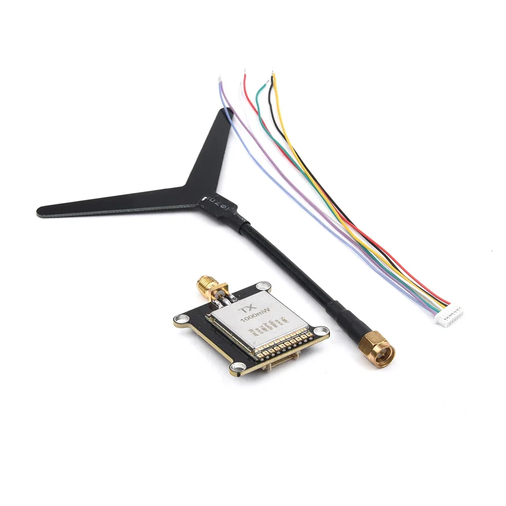 FPV 1.2ghz 1.2G 0.1mW/25mW/200mW/1000mW 8CH Transmitter TX & Receiver RX FPV Combo for RC Models Drone Quad Enhancement Booster