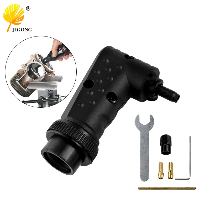

Electric Drill Corner Adapter Electric Grinding Right-Angle Converter Convenient and Practical 90-Degree Tool Accessory