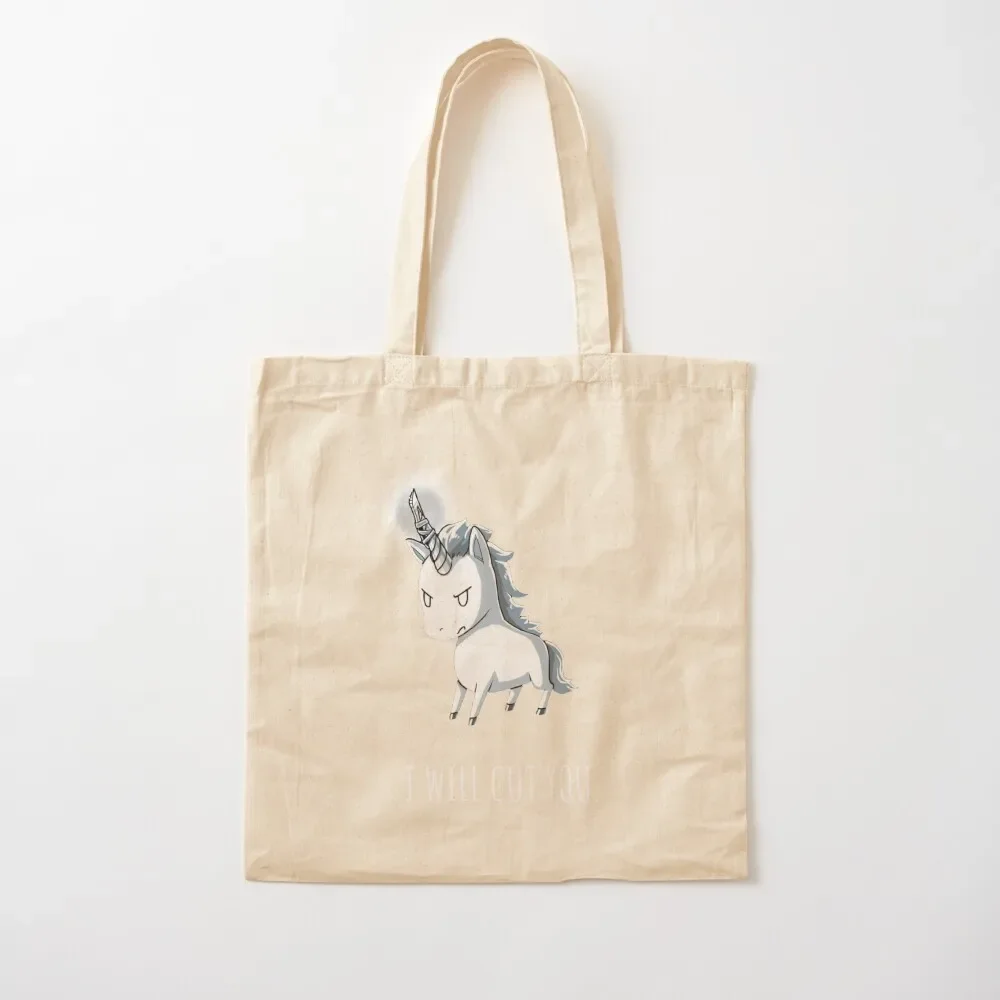 

Stabby The Unicorn Funny I Will Cut You T Shirts Tote Bag the tote bag Eco bag