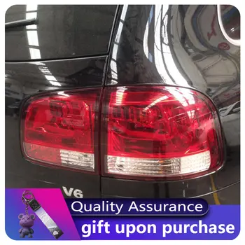 Auto zadní světla pro Volkswagen VW Touareg 2003-2010 zadní světlo DRL zadní světlo blinkr LED upravené brzdy automatické příslušenství 10 nejlepší prodej LED zadní světla pro VW Touareg - №3