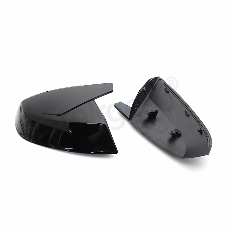 ABT style Black side mirror cover replacement For Audi Q5 Q5L SQ5 Q7 SQ7 FY 4M 45 50 55 60 TDI TFSI S line Sline 2016-2020
