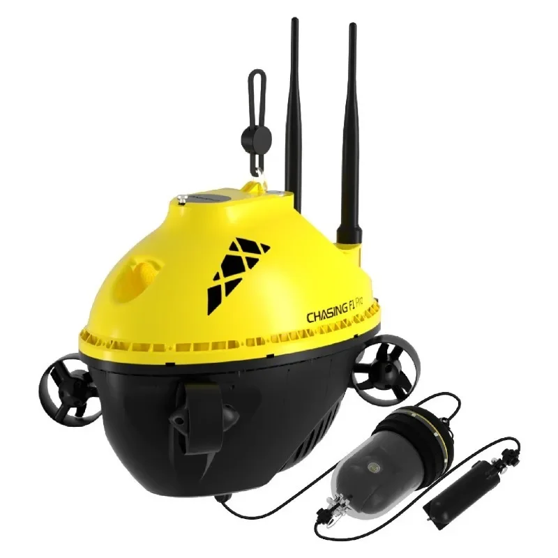 Visual fish finder wireless drone, night vision fish finder, 360° HD underwater camera, standard accessories + backpack