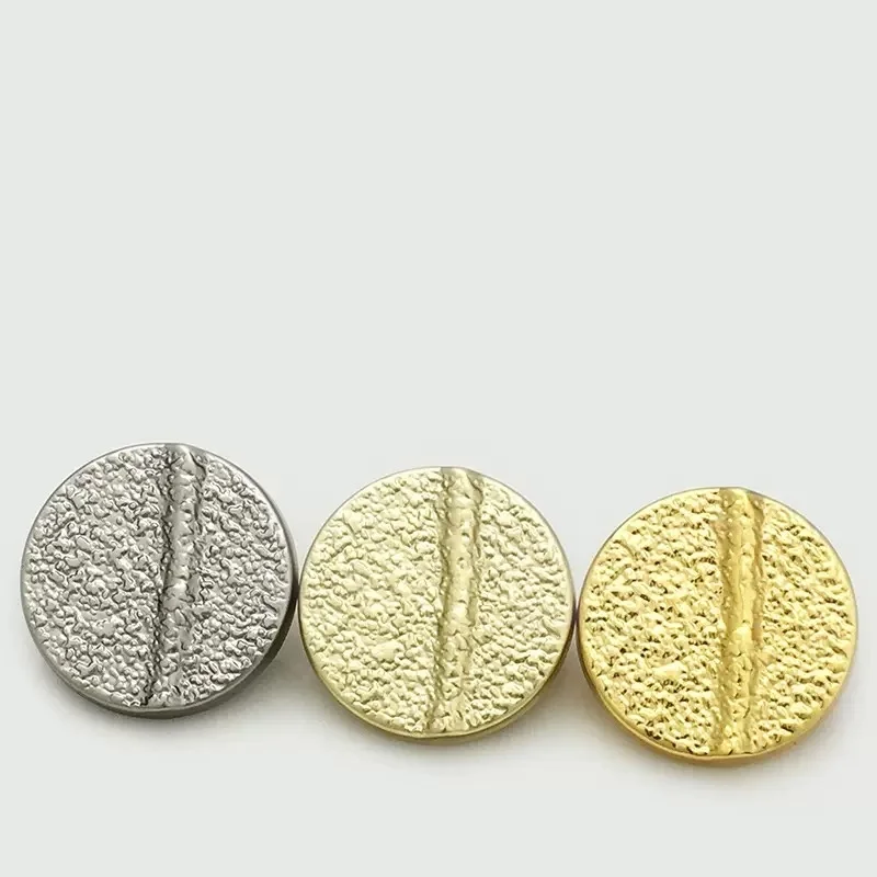 10 قطعة 15 مللي متر 18 مللي متر 20 مللي متر 23 مللي متر غير النظامية المعادن بسيطة مستديرة السترة أزرار الخياطة الدنيم سترة قميص سترة البخاخ كيب زر