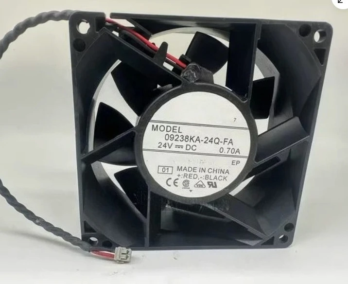 

Brand New Original 09238KA-24Q-FA 01 DC 24V 0.70A 92x92x38mm 2-Wire Server Cooling Fan Fast delivery