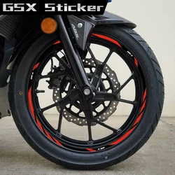 Motorcycle Wheel Rim Sticker Decal Stripe Tape Waterproof Accessories For GSXR 600 750 1000 150 GSX-R K1 K3 K4 K5 K6 K7